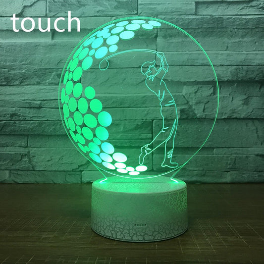 3D Small Table Lamp