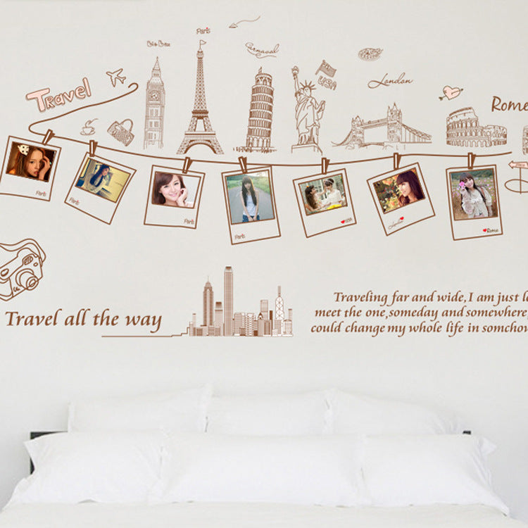 World Travel Wall Stickers | Decor Gifts and More