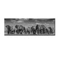 Mural Of Black Africa And Elephants | Decor Gifts and More