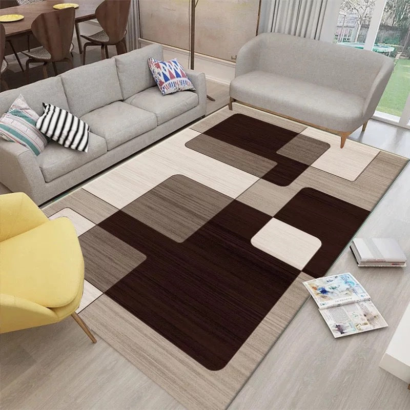 Modern Minimalist Atmosphere Living Room Carpet | Decor Gifts and More