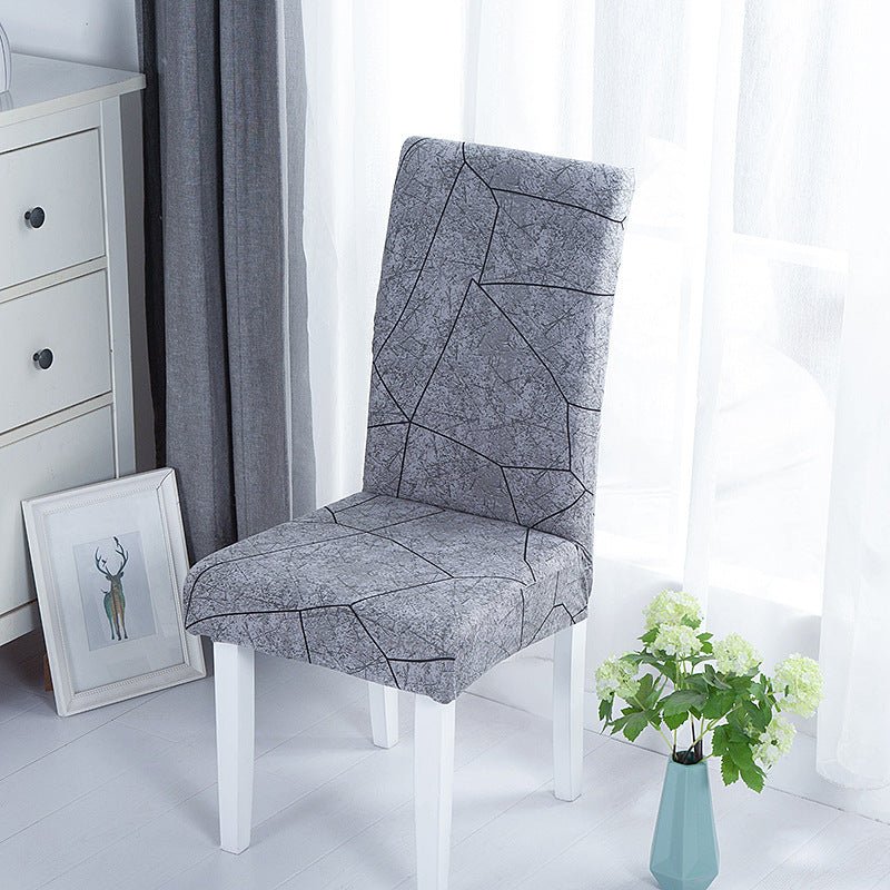 New Chair Cover Printed Chair Cover Elastic Antifouling Hotel Household Chair Cushion Protective Cover | Decor Gifts and More