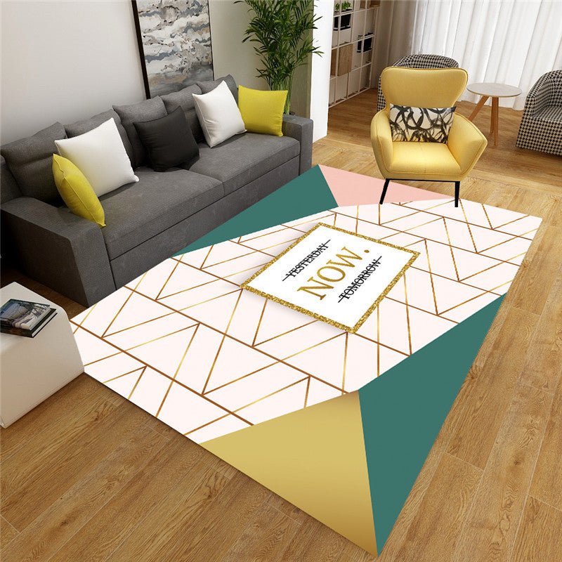 Nordic Light luxury printed carpet mat | Decor Gifts and More