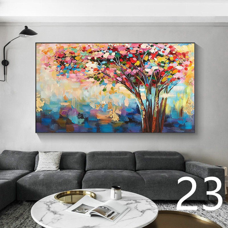 Fortune Tree Poster Canvas Painting Wall Art Picture | Decor Gifts and More