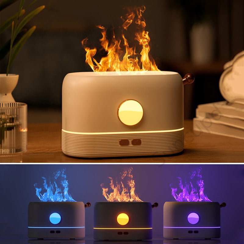 Simulation Flame Usb Humidifier Home Desktop Fragrance Diffuser | Decor Gifts and More