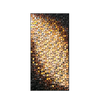 Wood Three-dimensional Painting Handmade Mosaic Art Mural | Decor Gifts and More