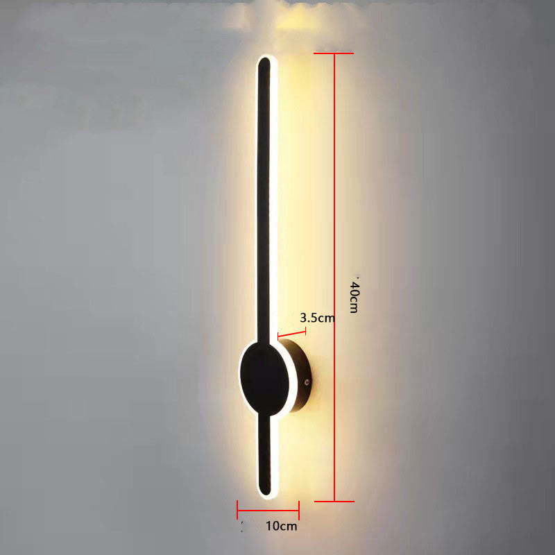 Minimalist Luxury Line LED Acrylic Wall Light | Decor Gifts and More