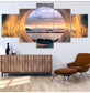 Poster Art Painting Home Decor Sunset Tube Seascape Frame Living Room Canvas | Decor Gifts and More